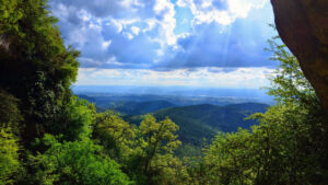 Randonnée du Pont des Sarrasins au-dessus de Châteaudouble