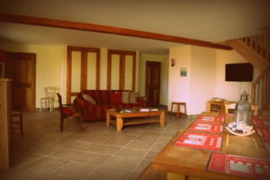 Séjour du gîte le Chacelou à Châteaudouble